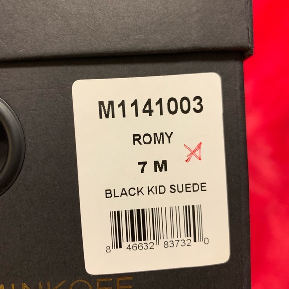 Rebecca Minkoff Romy Slip-On Flat Black Suede - Picture 12 of 12